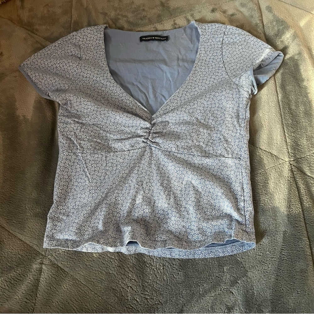 Brandy melville floral shirt